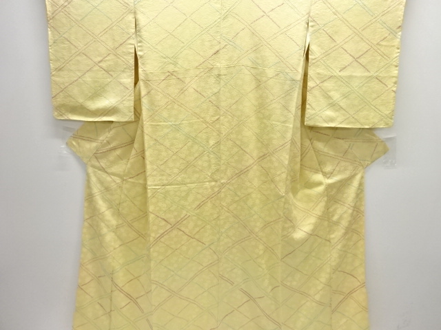 JAPANESE KIMONO / KOMON / SHIBORI / TASUKI LATTICE